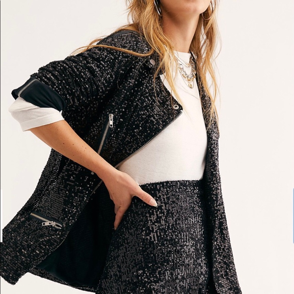 Midnight Message Moto Jacket